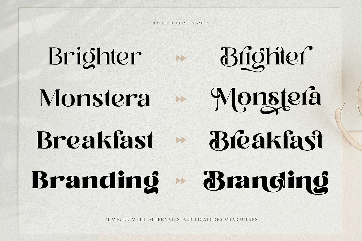 Balkind - Modern Beauty Serif Font, a Serif Font by Ekahermawan (Photo 13 of 25)