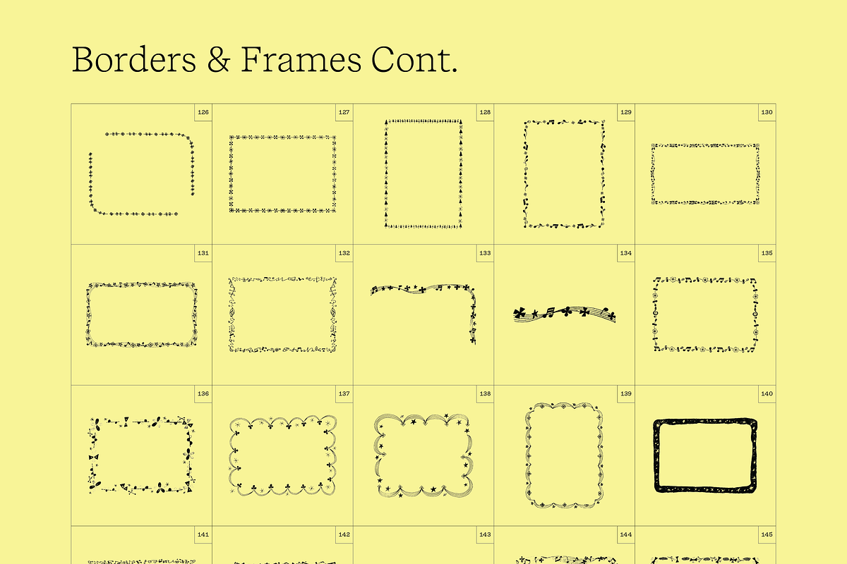 Vintage Borders & Frames, an Object Graphic by BIG TOWN (Photo 4 of 5)