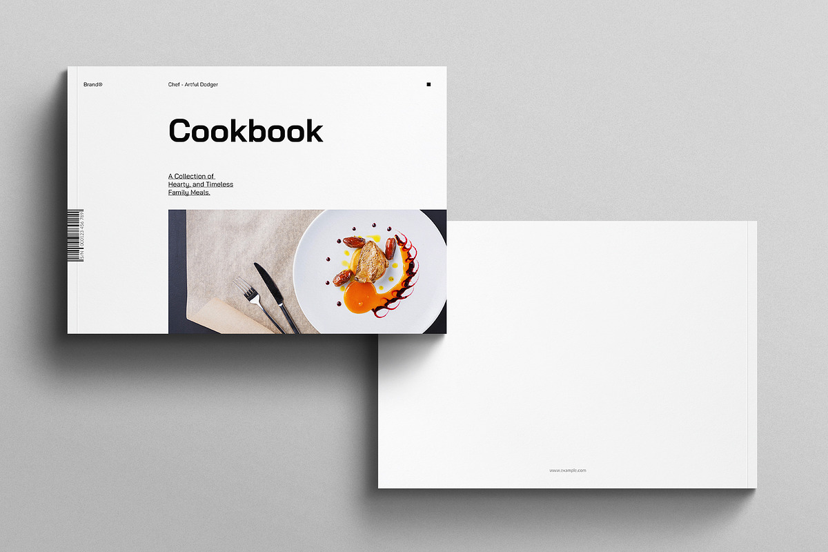 Cookbook Template Landscape, a Brochure Template by E-Type (Photo 7 of 7)