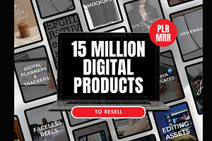 15 Million Resell Digital Products