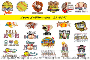 Sport Sublimation - 23 PNG