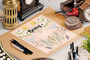 [-50%*] BUNDLE VI Foliage & Crayon, an Invitation Template by The Wedding Shop (Thumbnail 7 of 8)