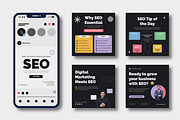 Social Media Marketing Post, a Social Media Template by MightyDesign (Thumbnail 1 of 9)