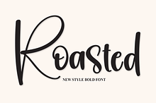 Roasted | Script Font