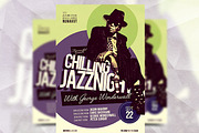 Chilling Jazz Night - Flyer Template, a Flyer Template by Flyermarket (Thumbnail 3 of 3)