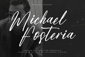 Michael Fosteria Modern Handwritten