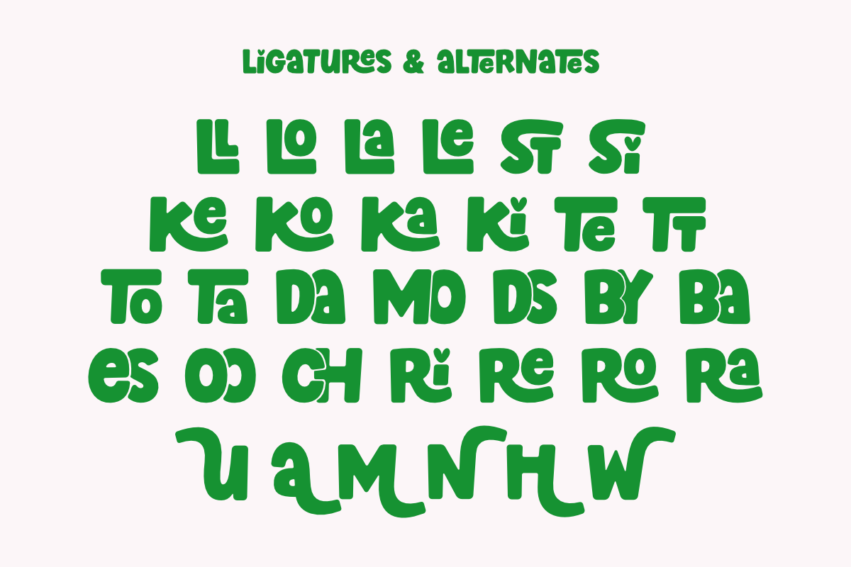 Stories - Cute Display Font, a Handwritten Font by SaktiAvellin (Photo 9 of 9)