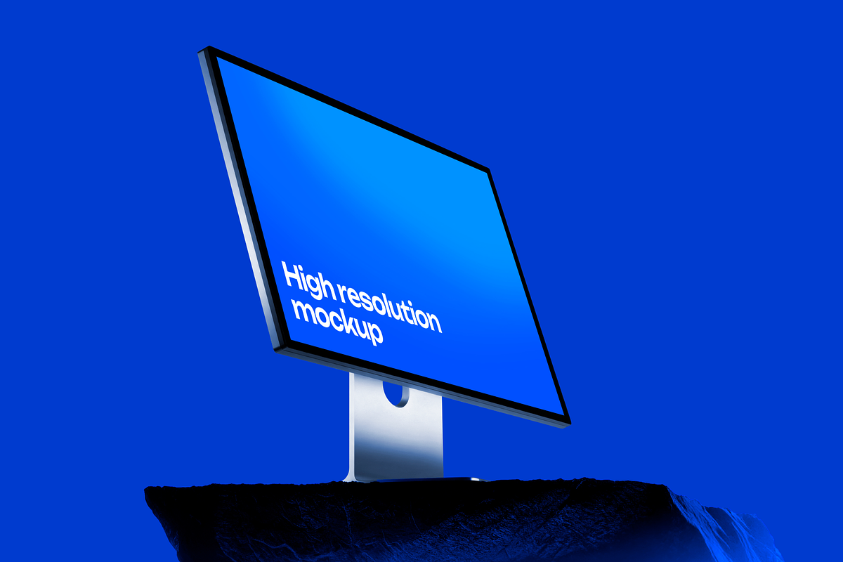 Display Monitor Mockup Set, a Mac Mockup by Creative Instagram shop (Photo 5 of 6)
