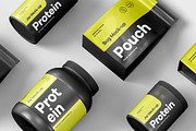 Protein Set Mock-up, a Packaging Mockup by Se٧enStudio (Thumbnail 7 of 8)
