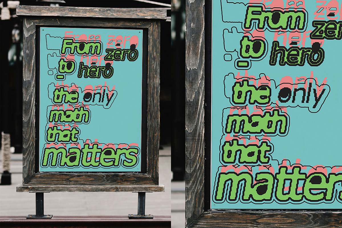 Motivational Poster Set-10 Designs#1, a Graphic by 159room.studio (Photo 2 of 6)