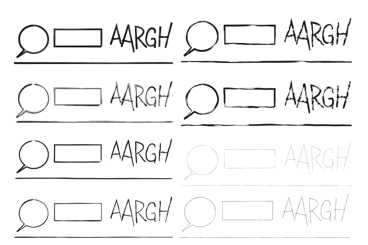 Pitt Inked Brushes DM3, a Brush Add-On by Pitt's Hand (Photo 5 of 6)
