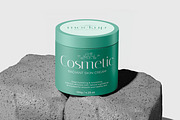 Cosmetic Cream Jar Mockup, a Packaging Mockup by Unerispace (Thumbnail 4 of 5)