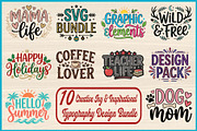 Inspirational Quotes SVG Bundle, an Object Illustration by Artivon (Thumbnail 1 of 4)