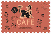 The Cafe Collection Illustrations, a Food Illustration by dicreate (Thumbnail 1 of 13)