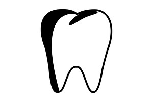Dental icon design template