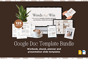 Google Docs template bundle, a Marketing Template by Our Polished Pages (Thumbnail 1 of 9)
