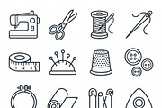 Bundles Tiny Hobby Outline Icons, an Outline Icon by adenpinkstore (Thumbnail 5 of 16)