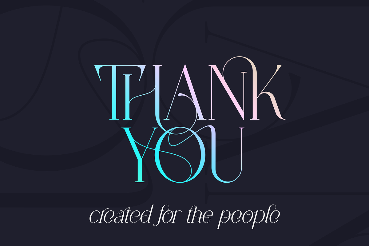 Type Ultimate - serif logo font, a Serif Font by VP Fonts (Photo 24 of 24)