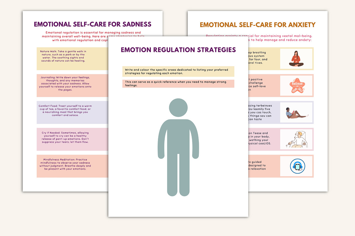 Emotion Processing Worksheets preview 8