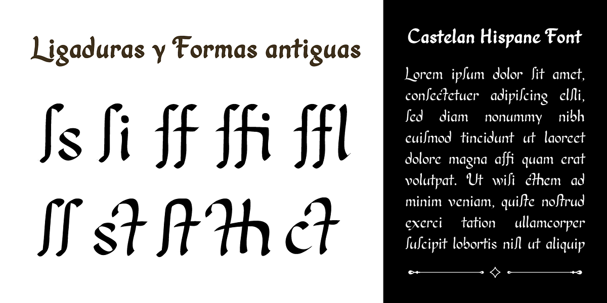 Castelan Hispane, a Script Font by Ixipcalli (Photo 6 of 6)