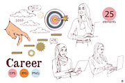 Career, a Person Illustration by Olillia (Thumbnail 2 of 11)