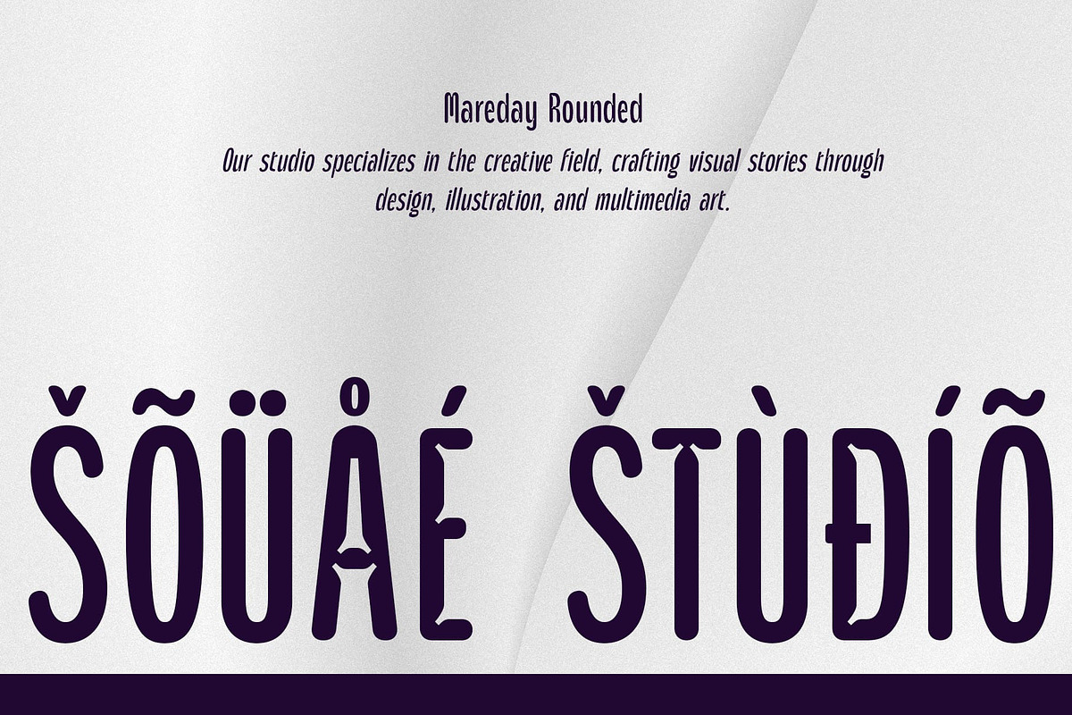 Mareday Rounded, a Sans Serif Font by Craft Supply Co. (Photo 7 of 8)