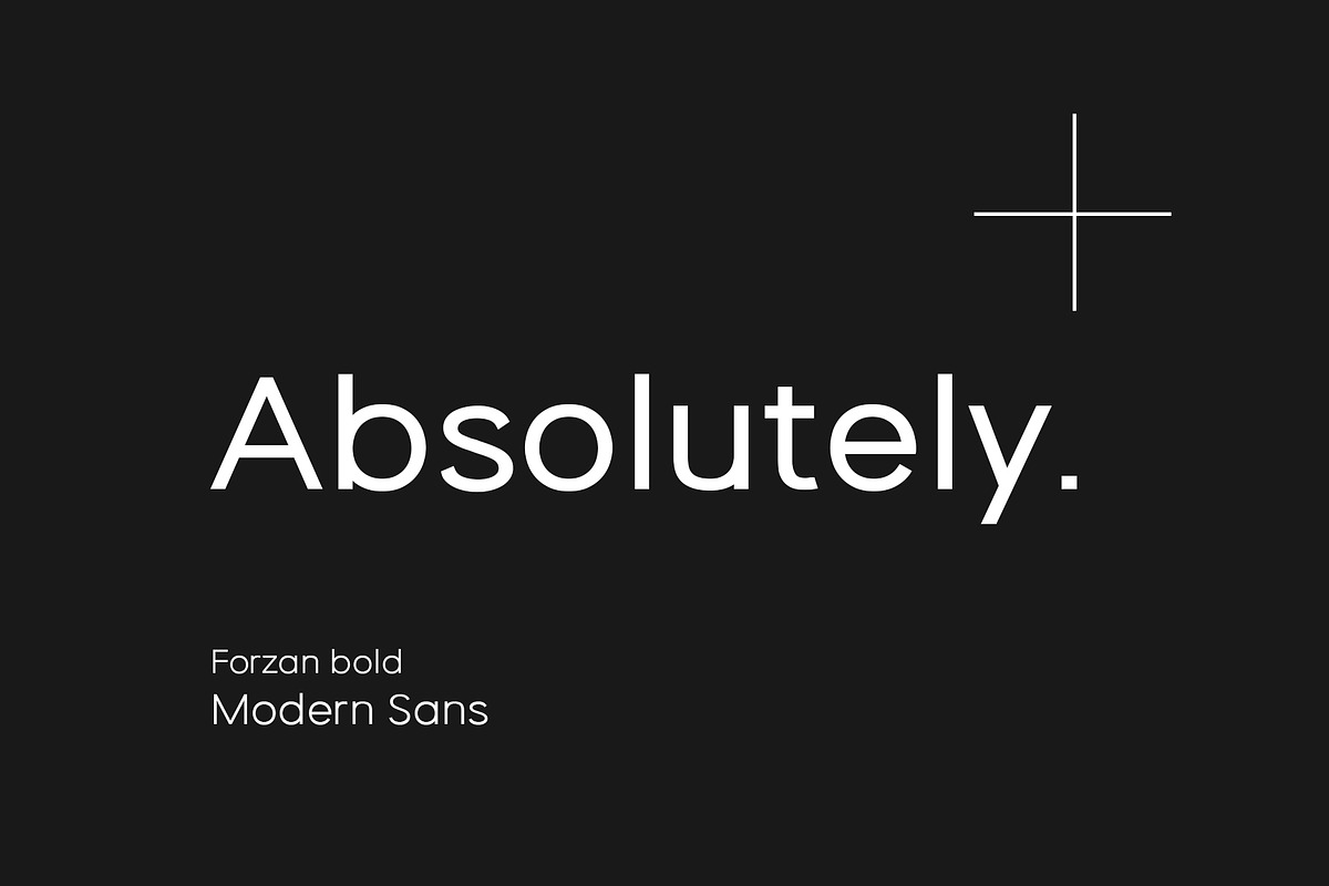 Forzan - Sans Serif Typeface, a Sans Serif Font by Mytype Studio (Photo 3 of 10)