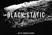 Black Static, a Texture Graphic by Jennifer Lauren Creative (Thumbnail 1 of 20)