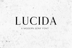 Lucida Modern Serif Font