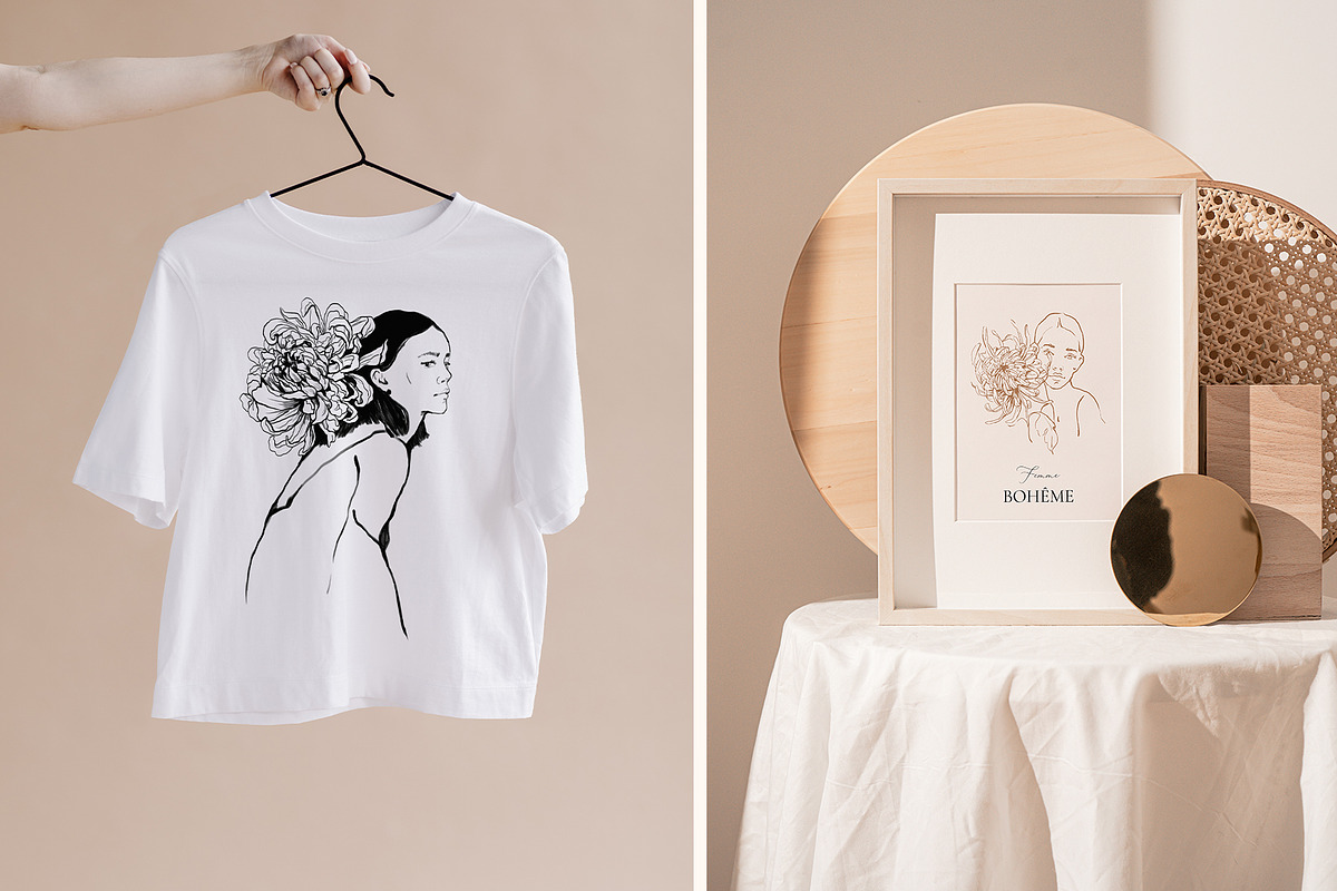 LINE IN ART-female collection, an Illustration by Natalia Tugova (Photo 14 of 15)