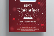 Valentine Flyer Layout Template, a Flyer Template by MightyDesign (Thumbnail 3 of 8)