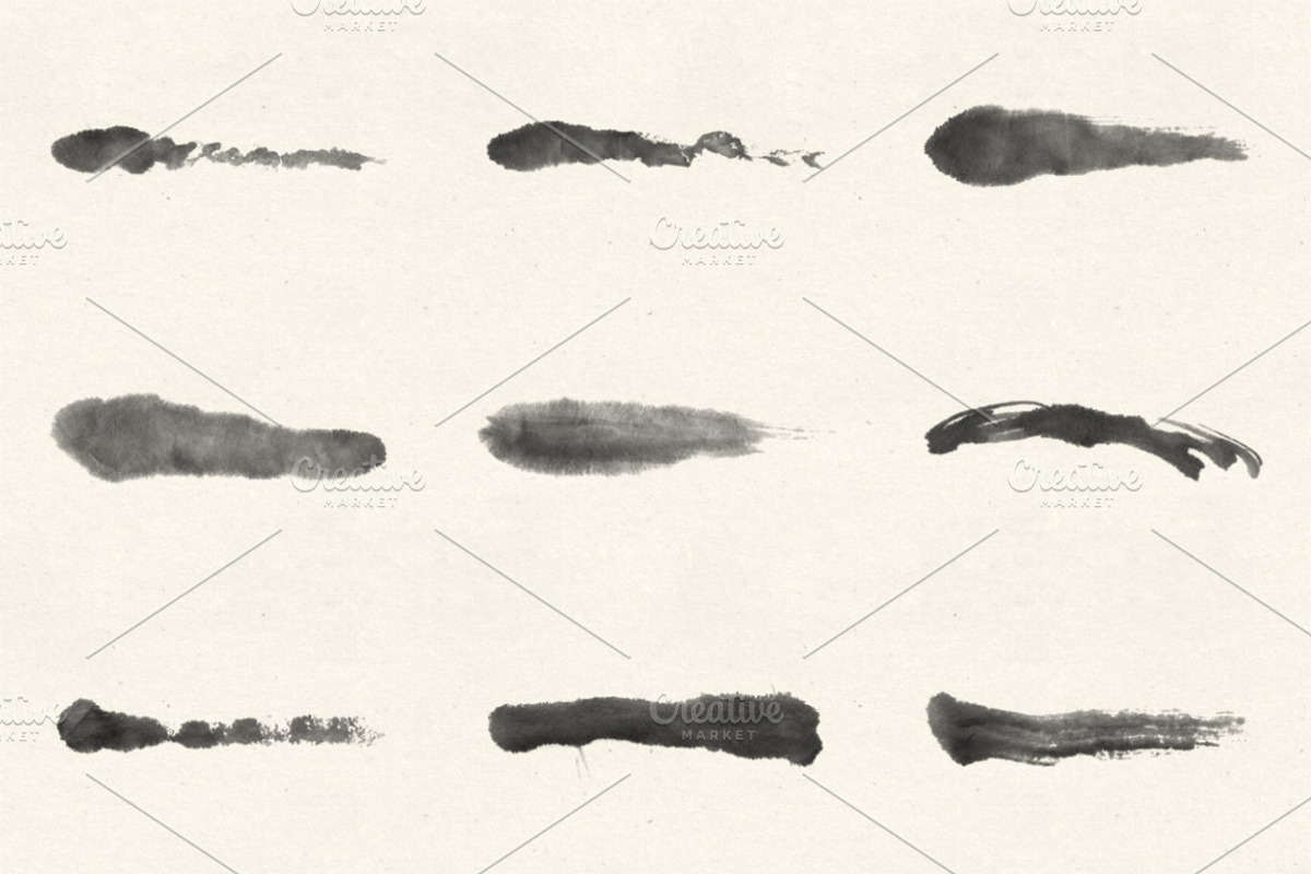 Watercolor Strokes Brush Pack 2, a Brush Add-On by Design Panoply (Photo 4 of 5)