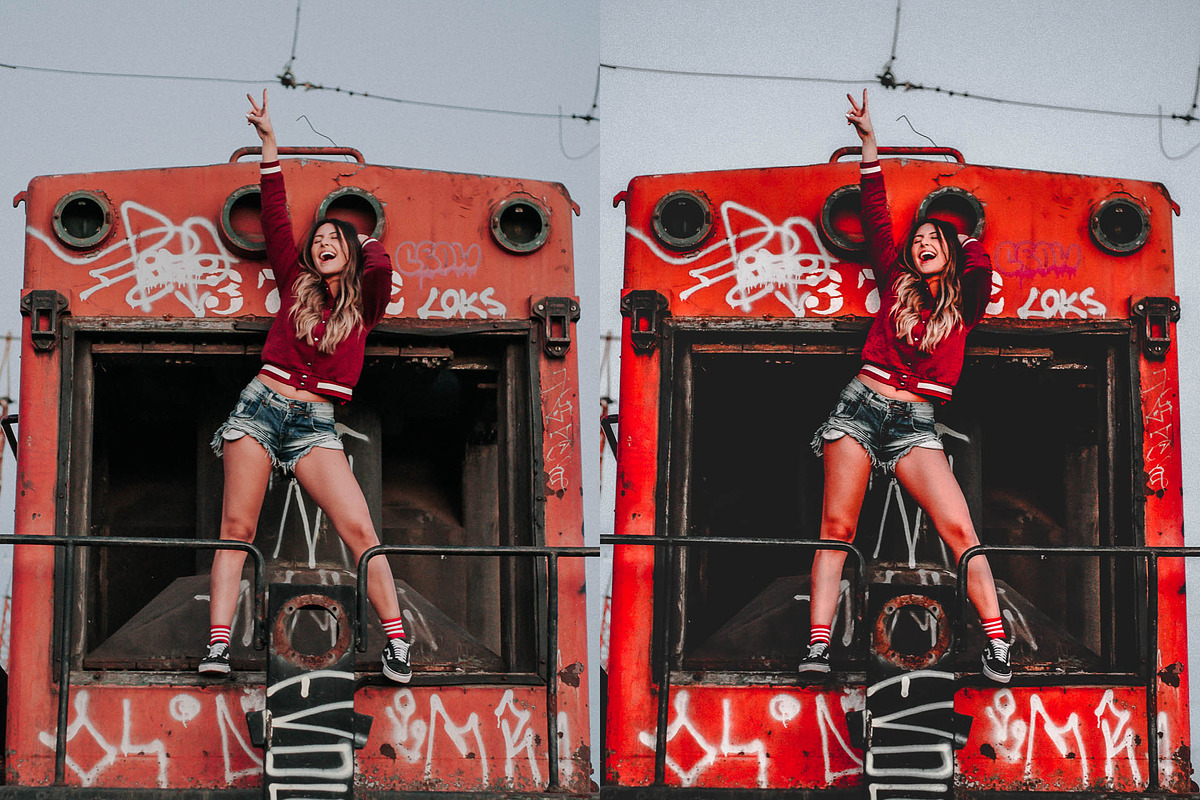 10 Lightroom Presets - Red, an Action Add-On by Preset Bunker (Photo 8 of 10)