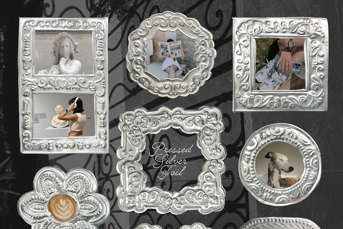 Handmade Frames and Objects Set