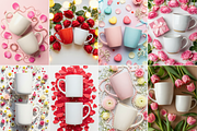 Ultra Valentine Couple Mug 1000 JPG, a Cups & Container Mockup by KennedyStudio (Thumbnail 9 of 15)