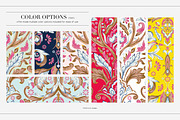 Blush Petaline Traditional Patterns, a Pattern Graphic by LEAFure (Thumbnail 2 of 9)