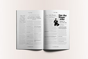Lifestyle Magazine Layout, a Magazine Template by Swayang (Thumbnail 7 of 22)