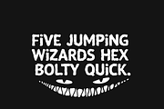 Mr. Pitbones, a Font by Alberto Fontense (Thumbnail 4 of 5)