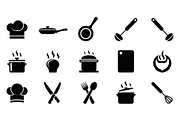 Kitchen Cooking Icon Vector Bundle, an Illustration by jahid234 (Thumbnail 32 of 51)