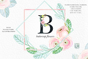 -50% Off Buttercups. Ranunculus pink, an Illustration by LABFcreations (Thumbnail 2 of 12)