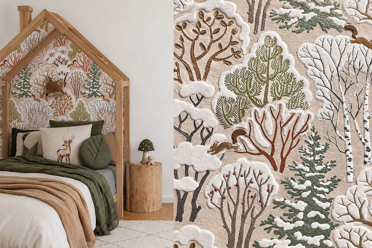 Forest Fairytale, a Pattern Graphic by emeraldthue (Photo 6 of 7)