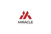 Sharp Letter M Logo Miracle Brand, a Branding & Logo Template by Signatoro (Thumbnail 4 of 4)