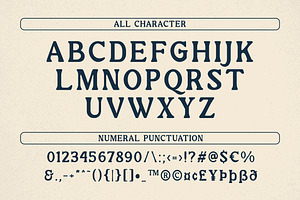 DT Milagros - Vintage Display Font