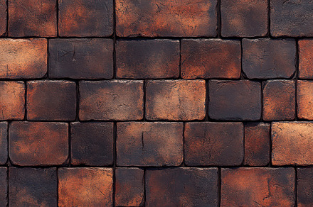 A red brick wall background, horizon, an Abstract Photo by Pixeness