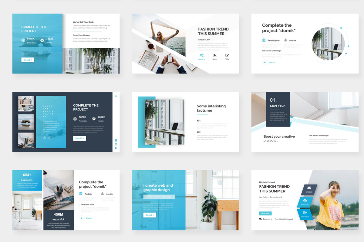 Civita Creative Powerpoint Template, a Presentation Template by One Percent Studio (Photo 7 of 22)