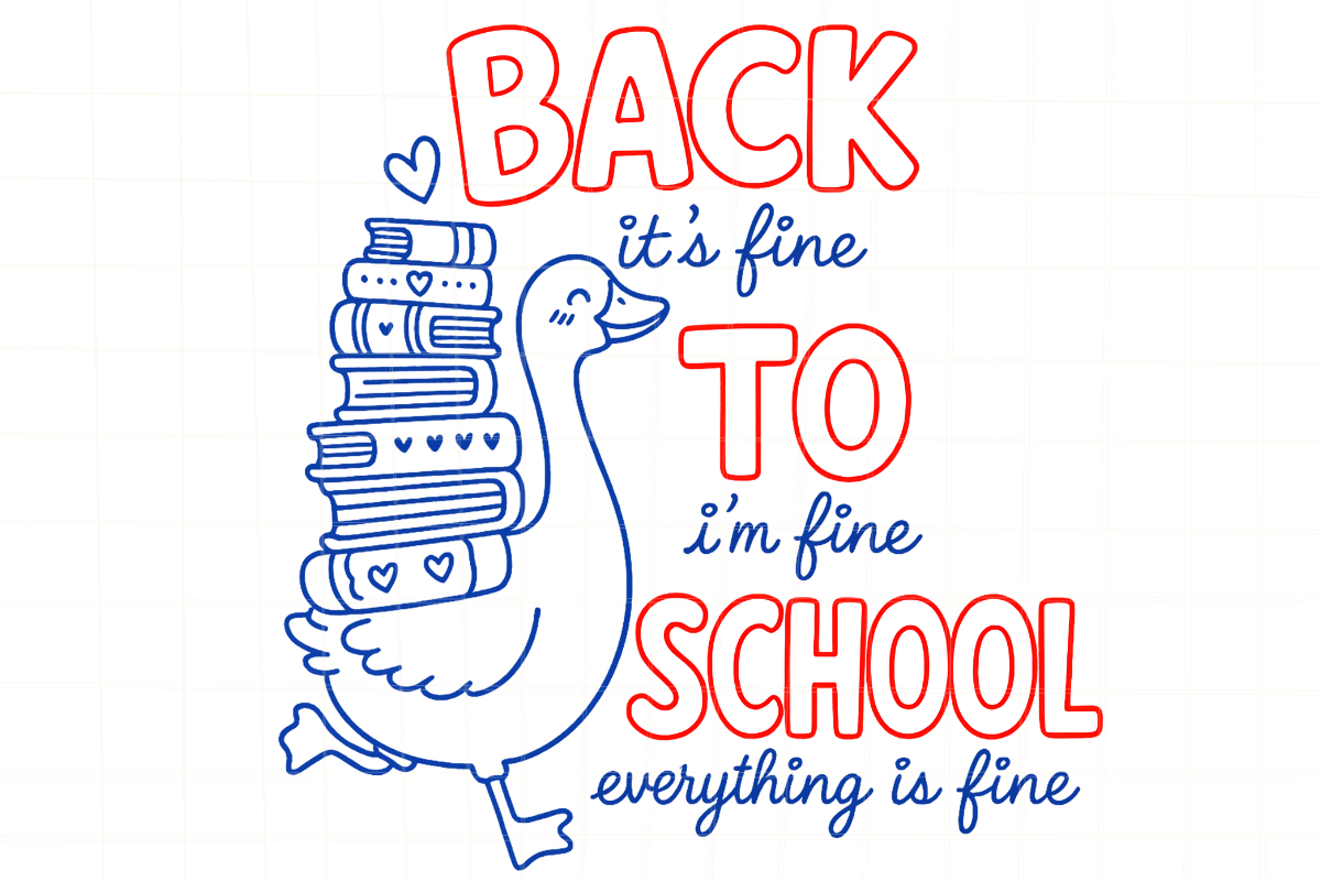 Retro Cute Back to School Png Bundle, an Education Illustration by Daisy Design (Photo 4 of 8)