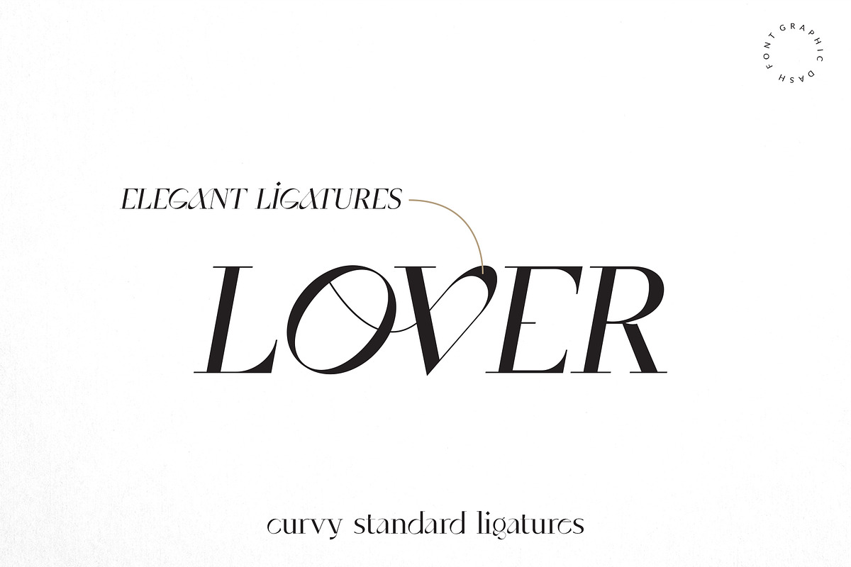SaintMonica - Elegant Ligatures Font, a Serif Font by GraphicDash (Photo 4 of 12)