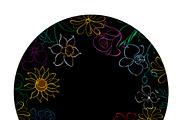 Elegant single-line flowers., a Decorative Illustration by Nenahliadava Design (Thumbnail 6 of 7)