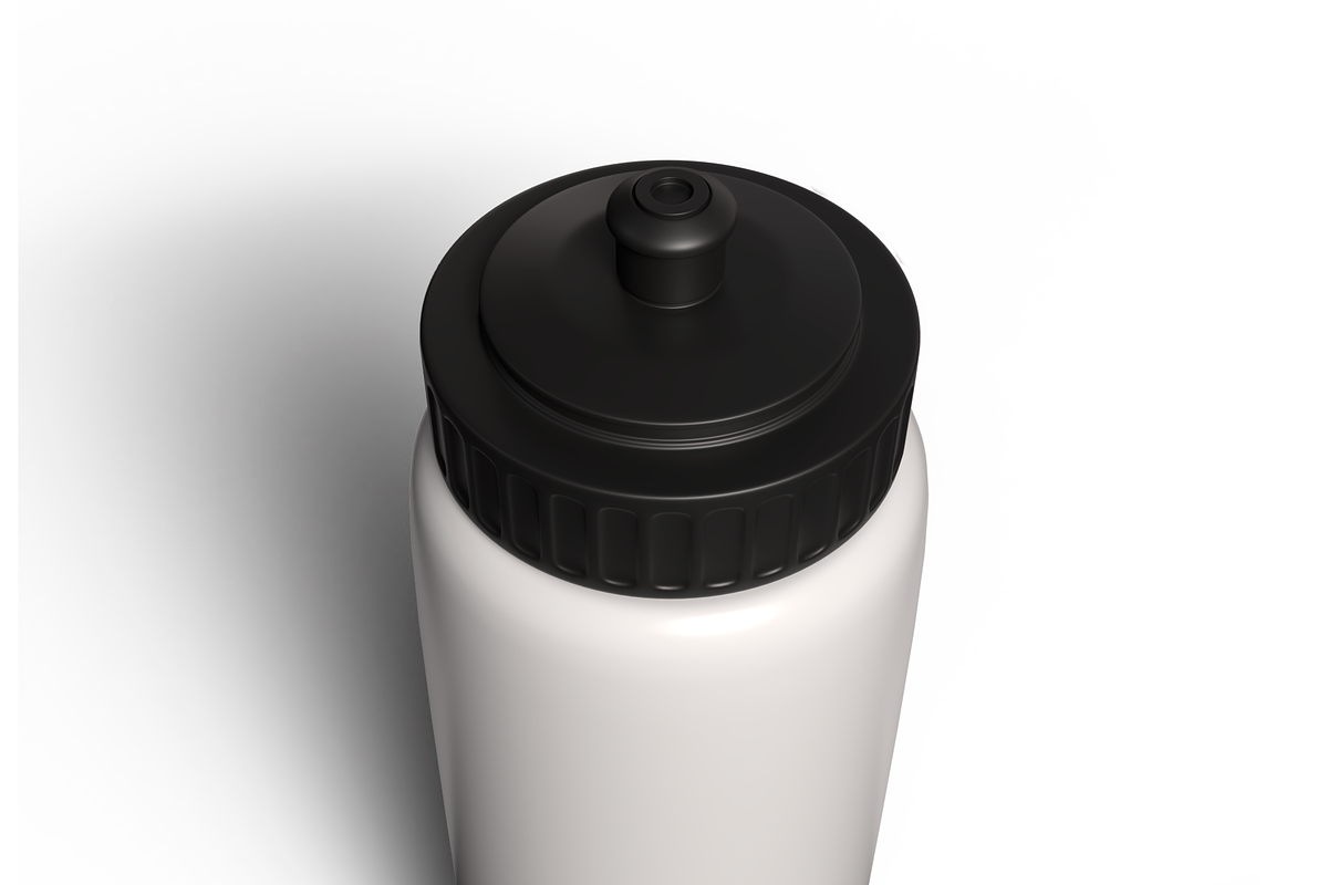 Sport Plastic Bottle 3D Model, an Object 3D Model by Casa Mandarina (Photo 5 of 6)