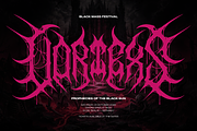 Wargrim | Black Metal Font, a Blackletter Font by Denustudios (Thumbnail 3 of 12)